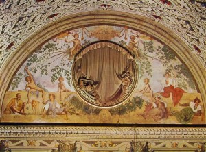 Vertunno e Pomona, cm. 461 x 990, Villa Medicea, Poggio a Caiano.